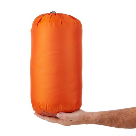 FORCLAZ Hiking Sleeping Bag 15° Orange
