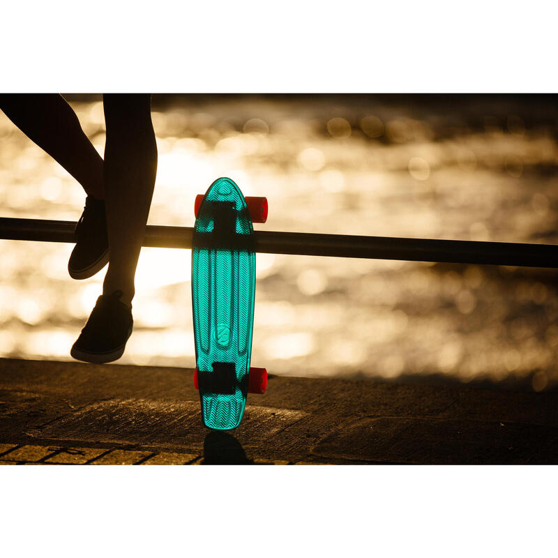 Cruiser skateboard Yamba Crystal modrý