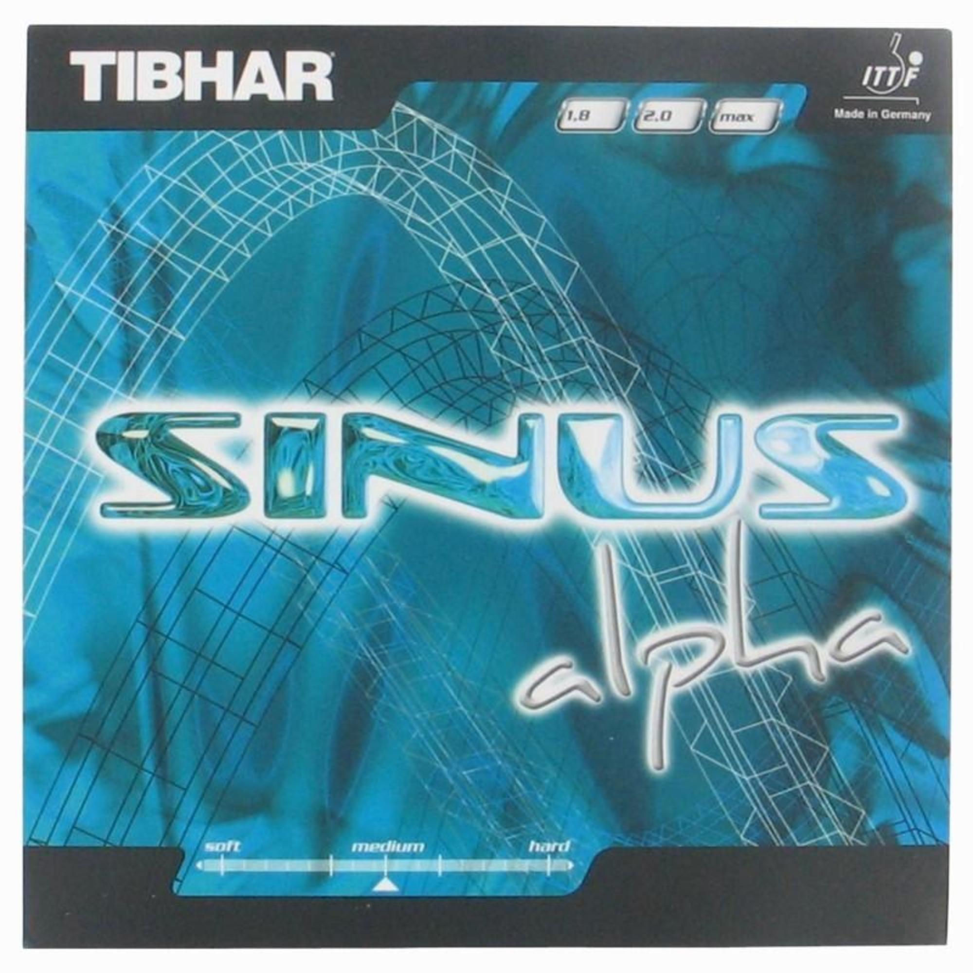 Revêtement de tennis de table Tibhar Sinus Alpha.