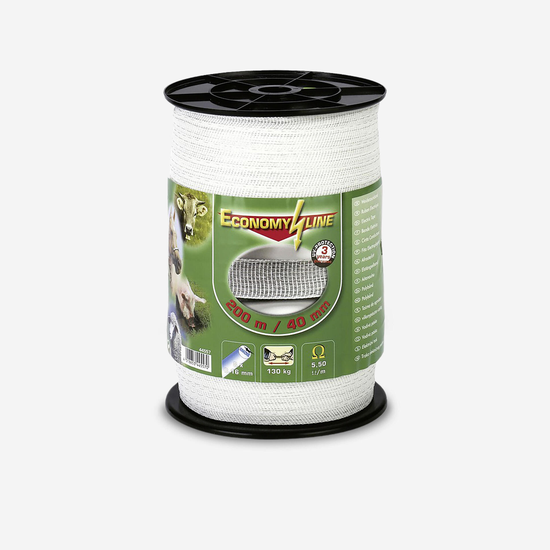 Ruban pour clôture équitation largeur 40 mm x 200 m - economy blanc - . - Mobilité urbaine et outdoor - Equitation-Decathlon PRO - Clubs - Entreprises