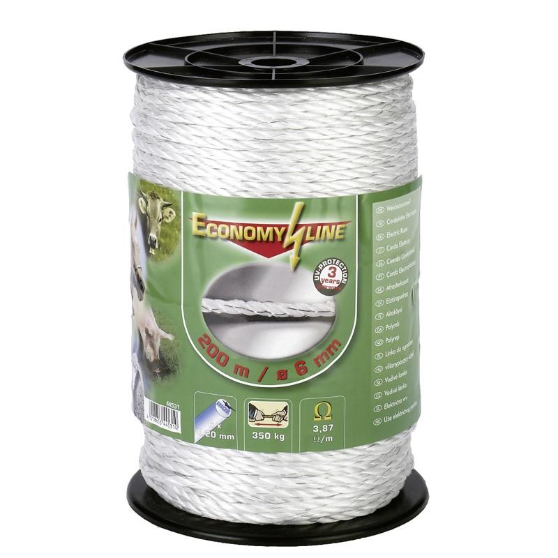 Horse Riding Fencing Rope 6 mm x 200 m