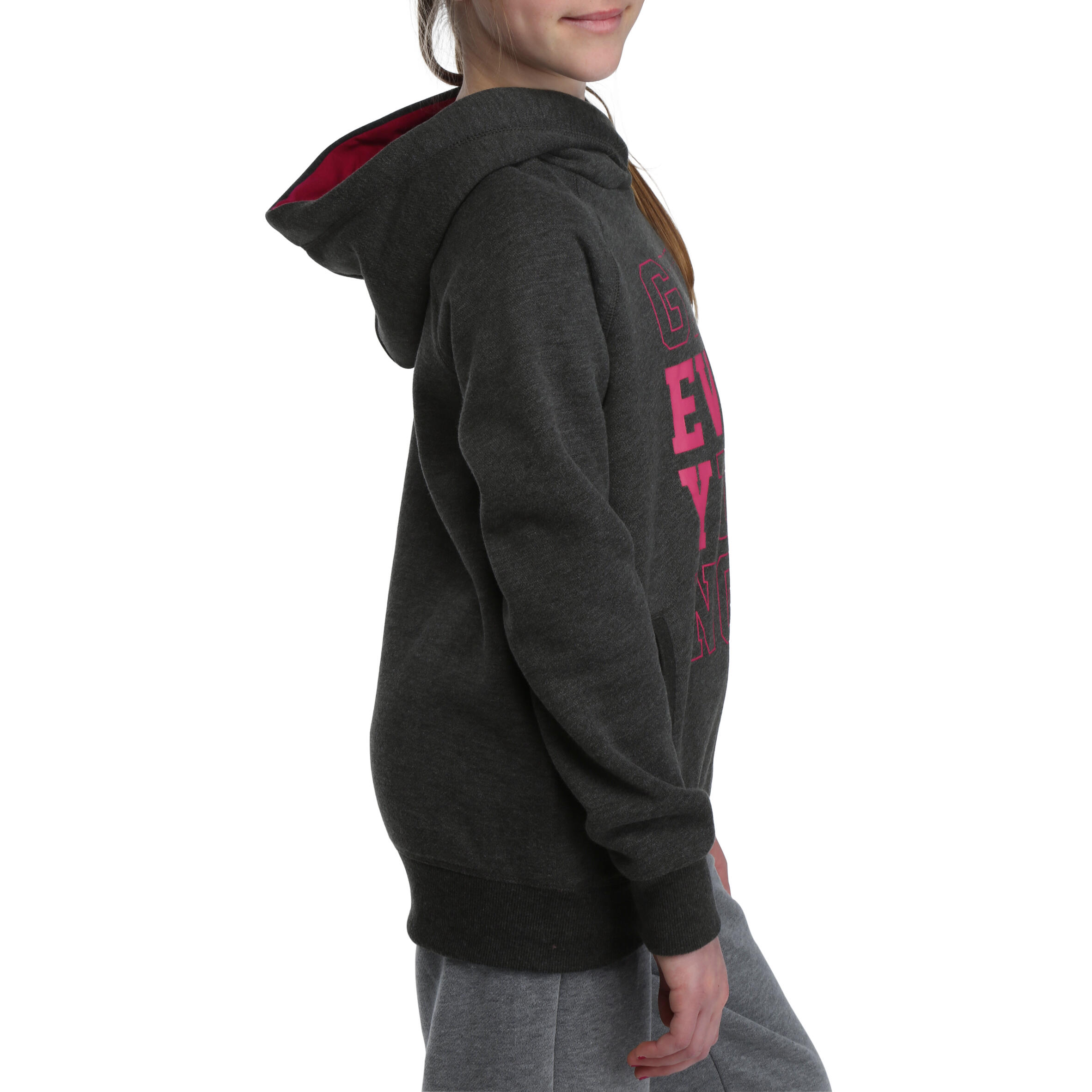 Girls' Gym Sweatshirt - Grey 3/14