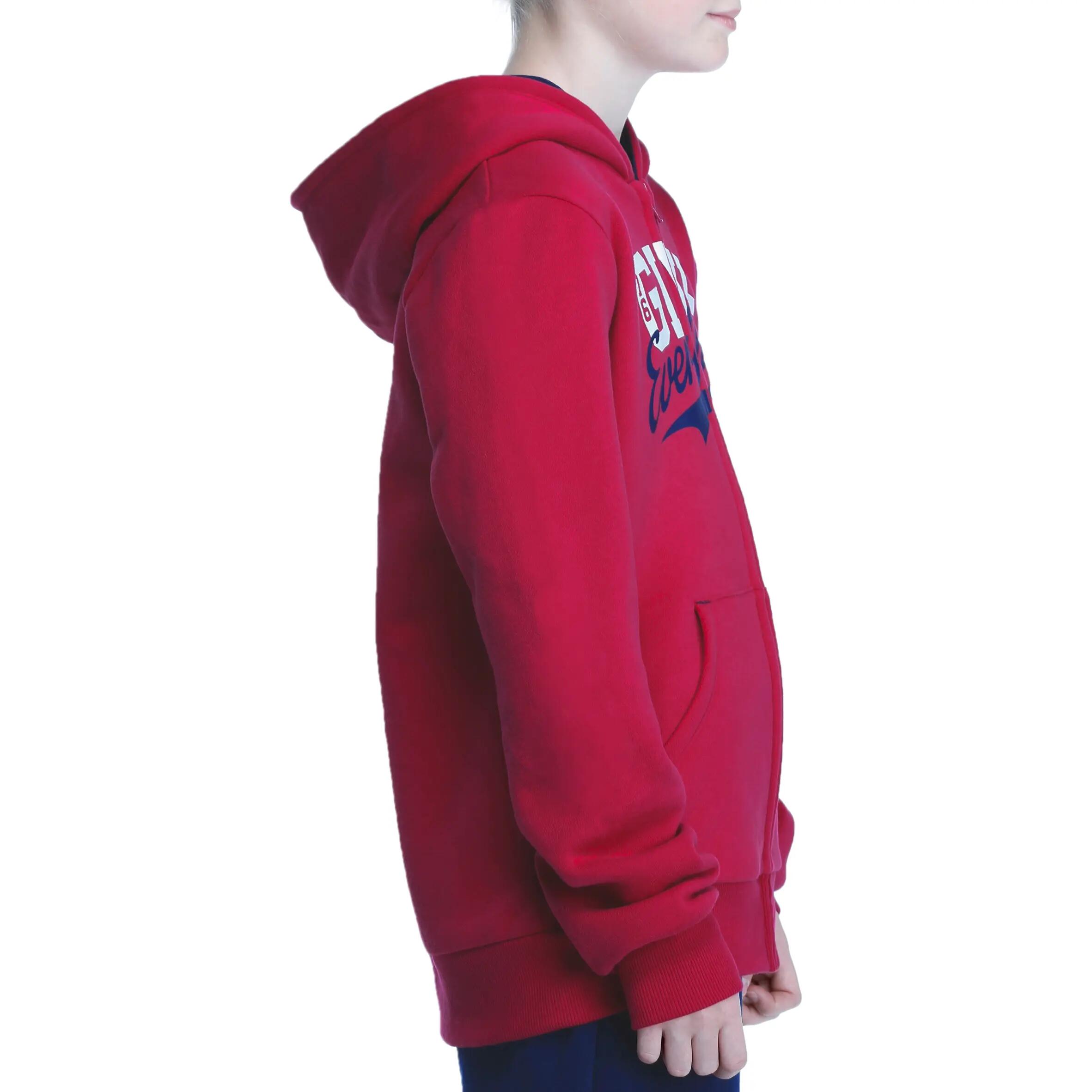 Comfort Girls' Zip-Up Fitness Jacket - Pink 3/14