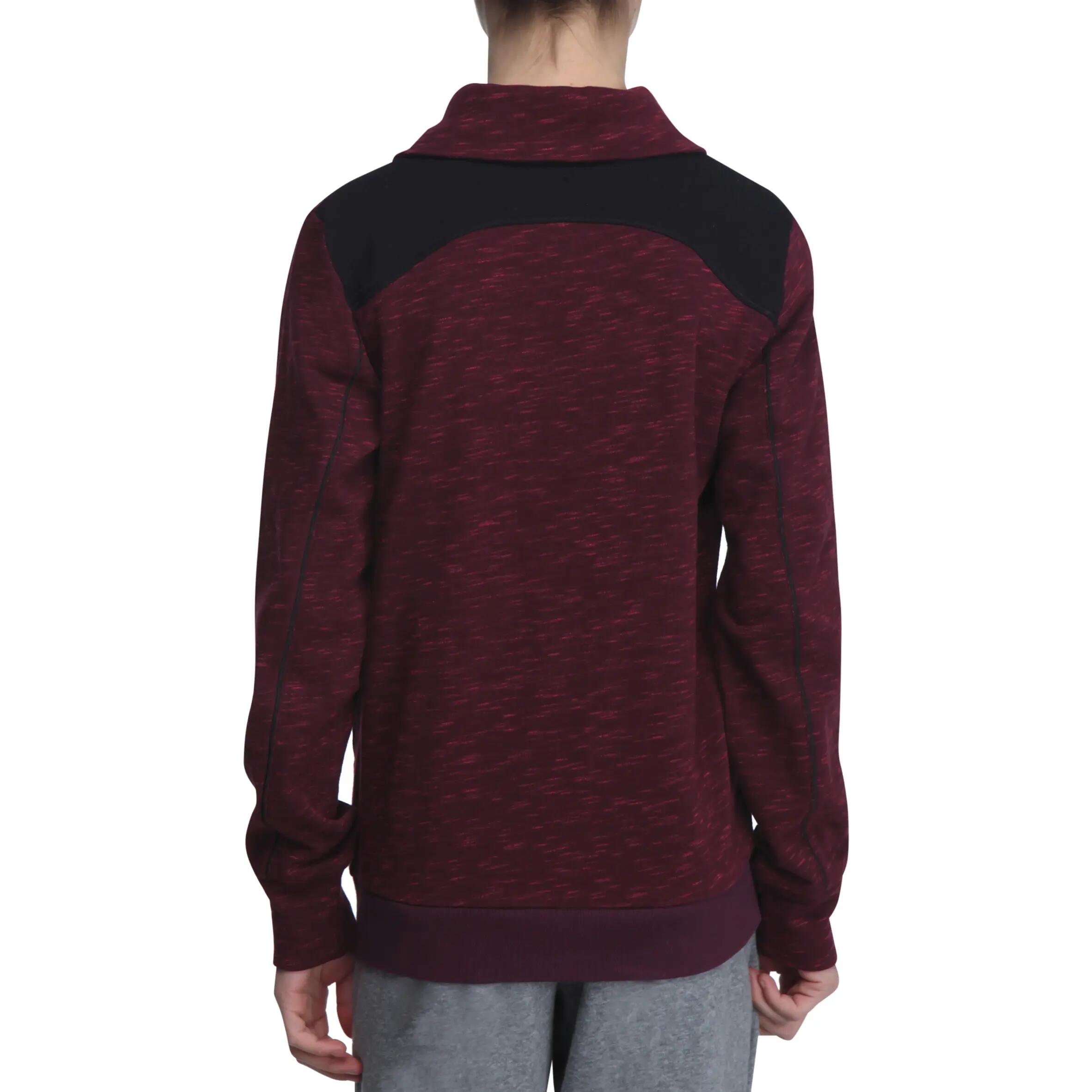 Girls' Gym French Terry Jacket - Purple 4/16