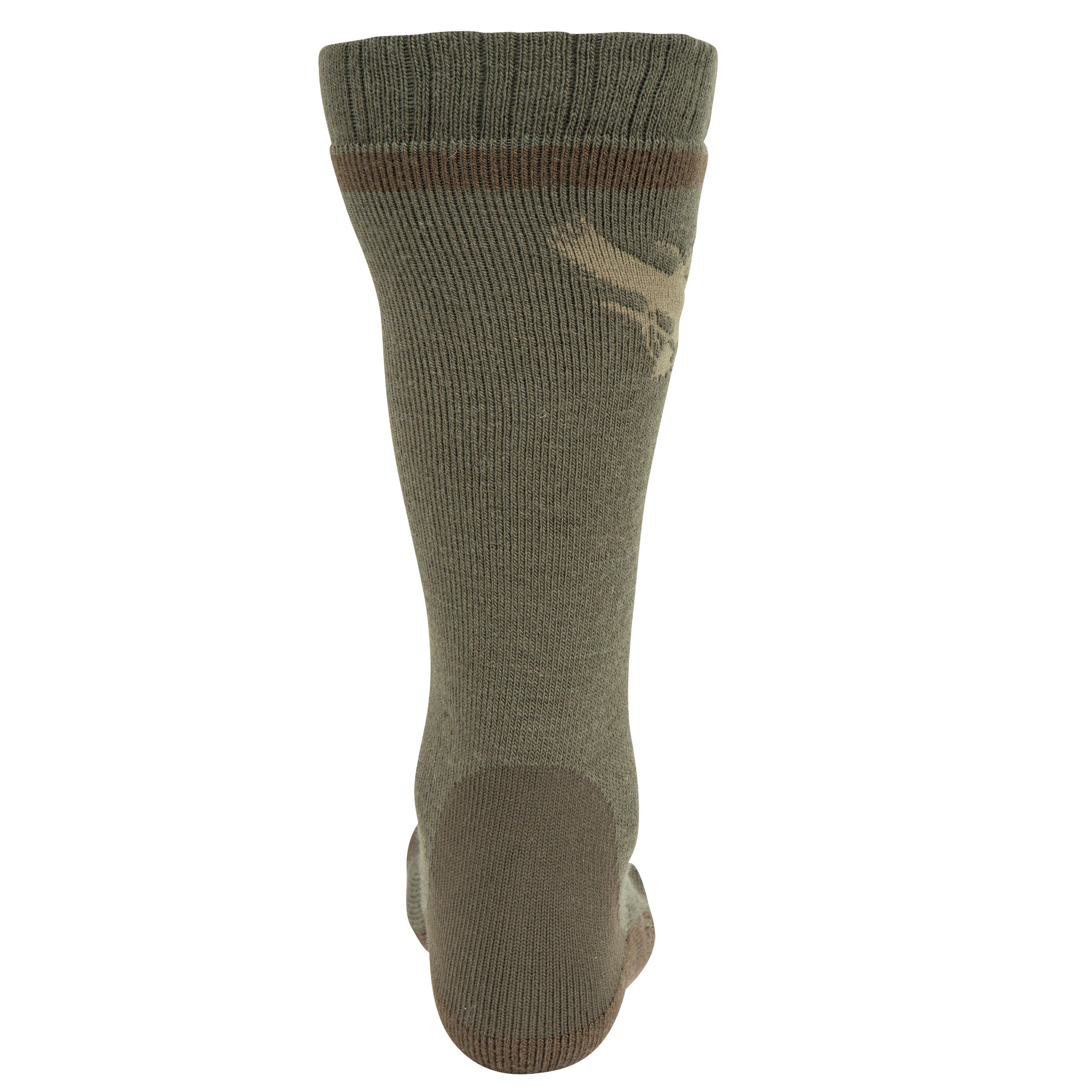 Winter high hunting sock - duck green 4/11