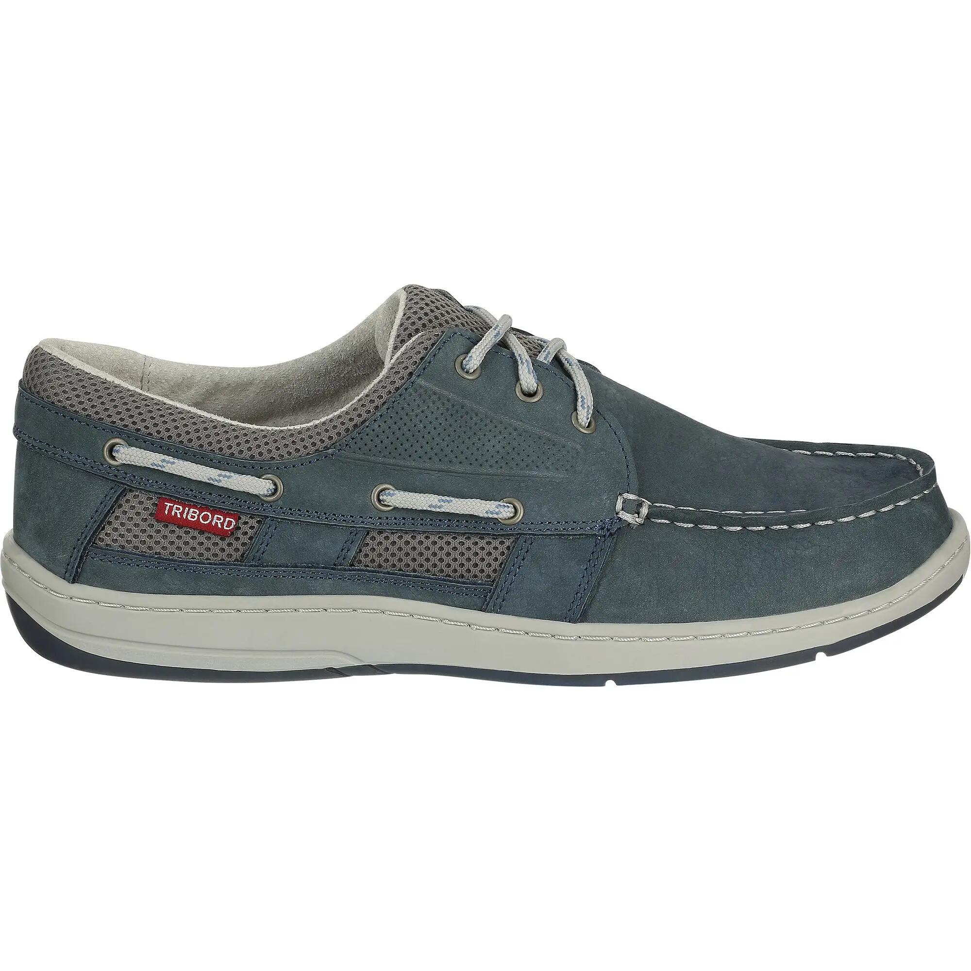 CLIPPER men's boat shoes - denim blue 2/10