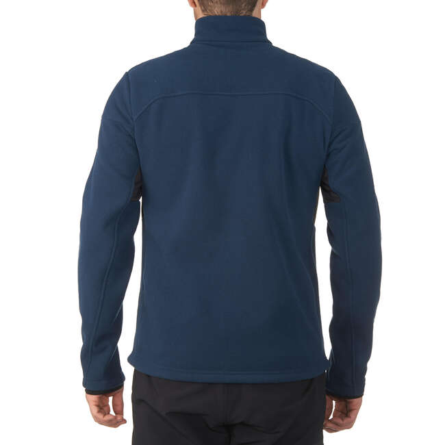 QUECHUA Forclaz 500 men's Hiking Fleece - Navy | Decathlon