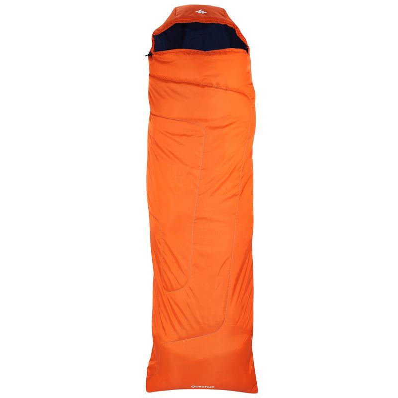 FORCLAZ Hiking Sleeping Bag 15° Orange Decathlon