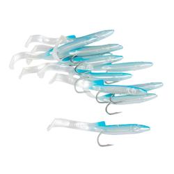 Softbait voor zeevissen Pearl blauw 6,5 cm x12