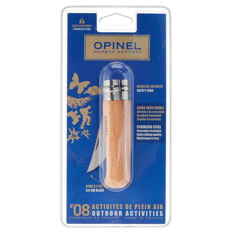 Cuțit Opinel Drumeție n°8 inox