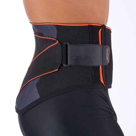 Mid 500 Men's/Women's Supportive Lumbar Brace - Black