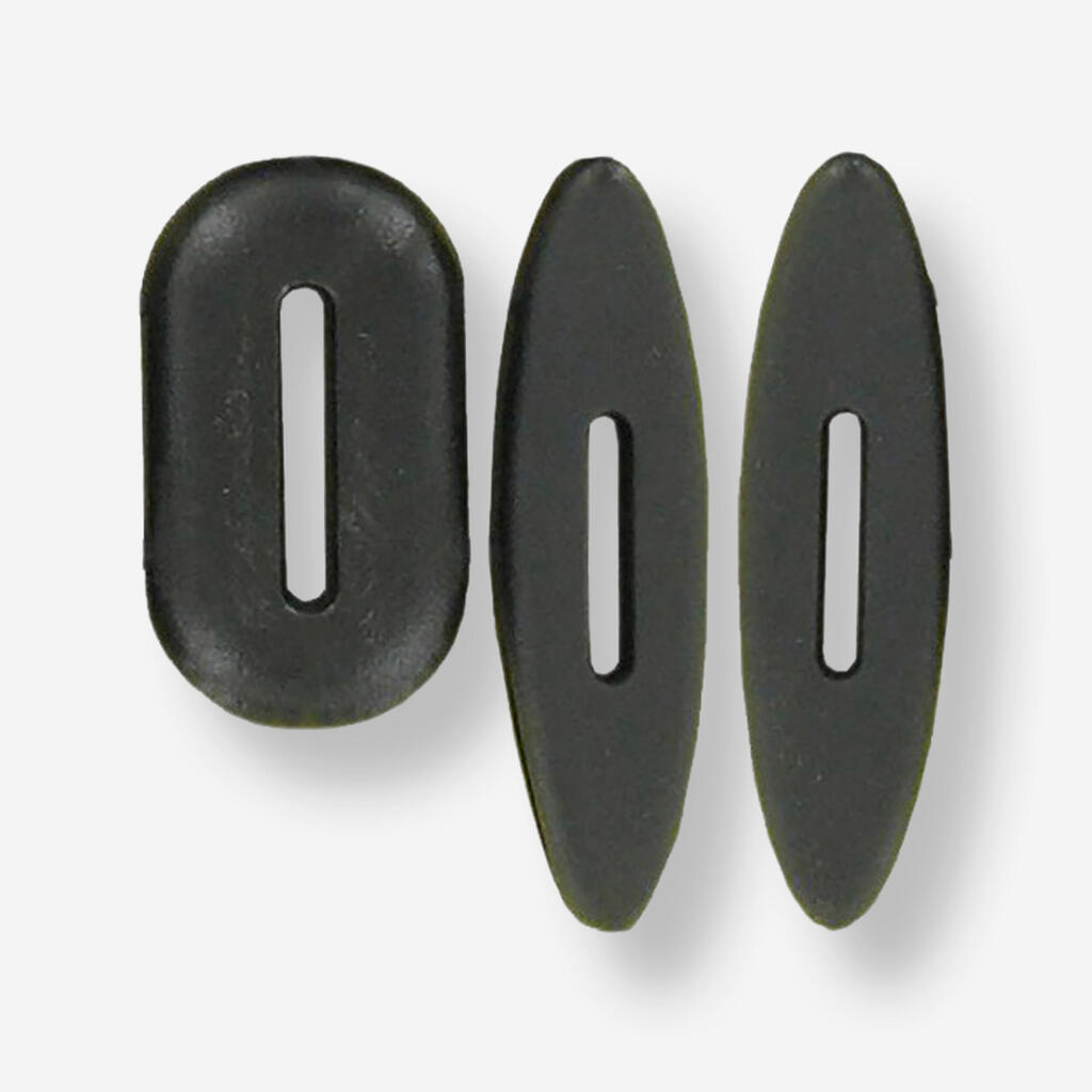 Martingalstopper und Oliven für Zügel - schwarz