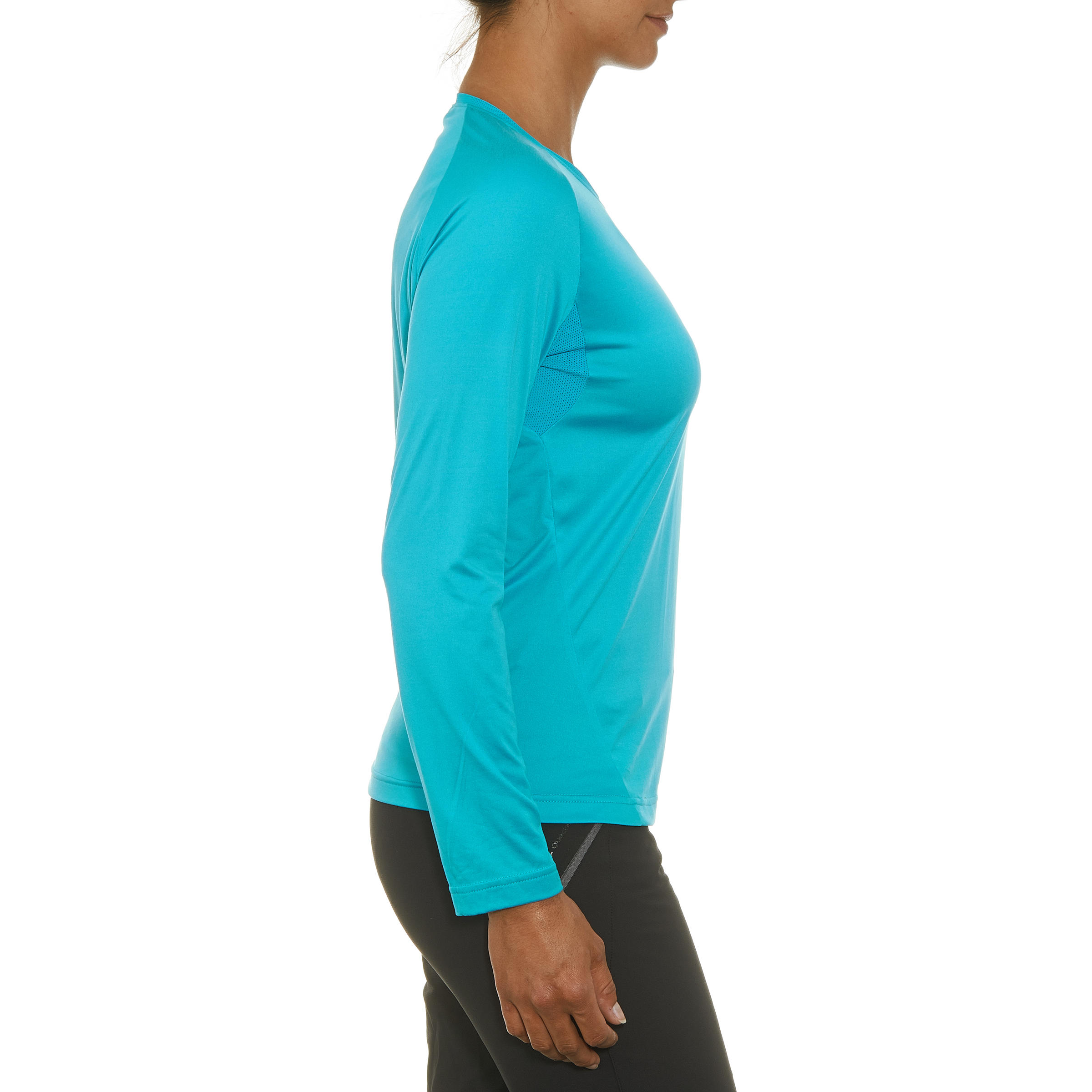 Techfresh 50 Women's Long-Sleeved Hiking T-Shirt - Blue 5/10