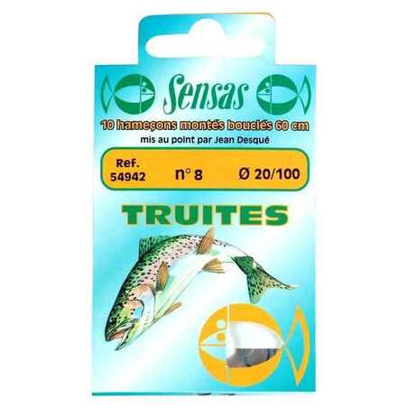 SENSAS SPECIAL TROUT LEADER FOR TROUT FLOAT FISHING - Decathlon