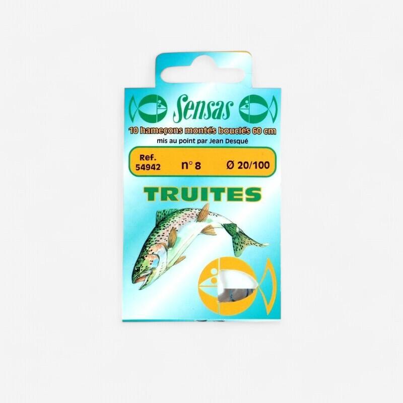 ESTRALHO DE PESCA DA TRUTA COM BOIA SENSAS ESPECIAL TRUTA