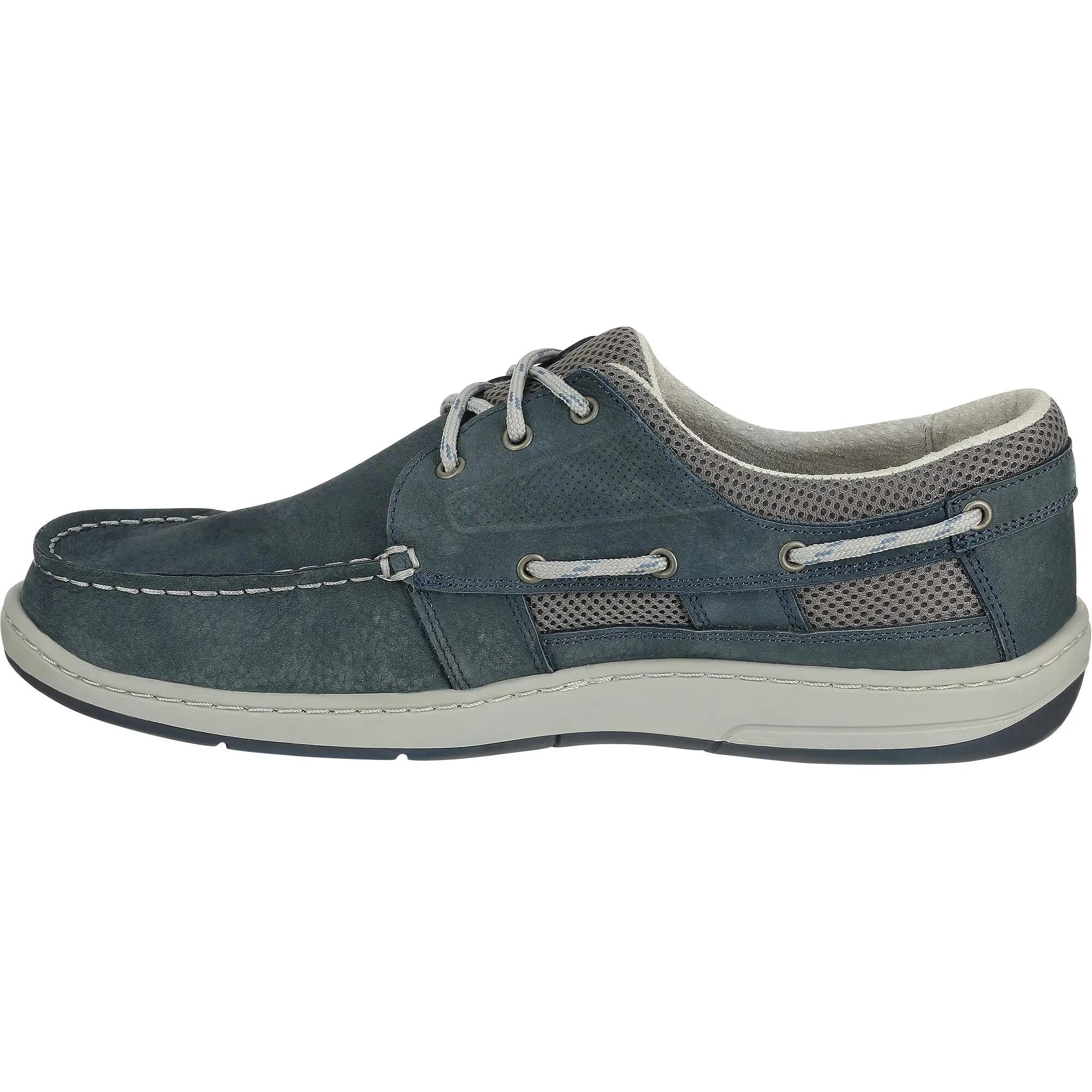 CLIPPER men's boat shoes - denim blue 3/10