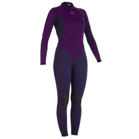 Traje "wetsuit" de Surf 100 Neopreno 2/2 mm Mujer