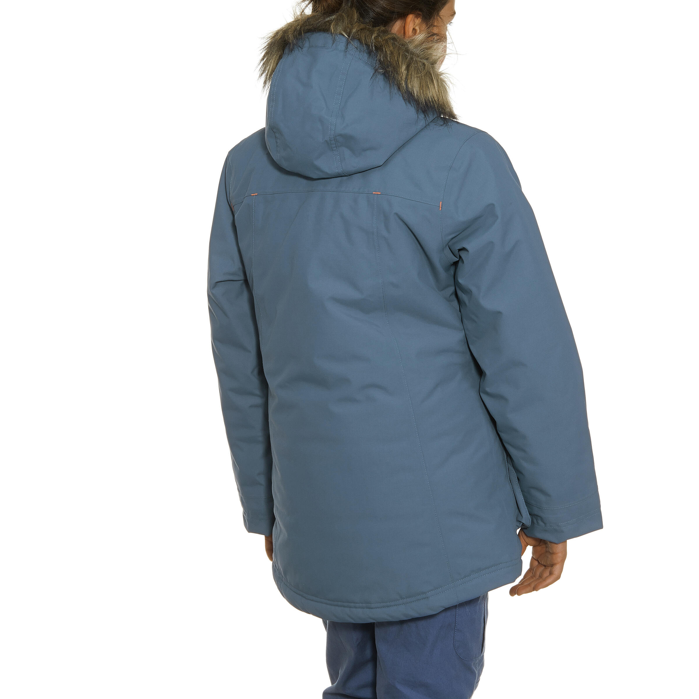 Arpenaz 900 Girls' Hiking Jacket - Blue/Grey 5/18