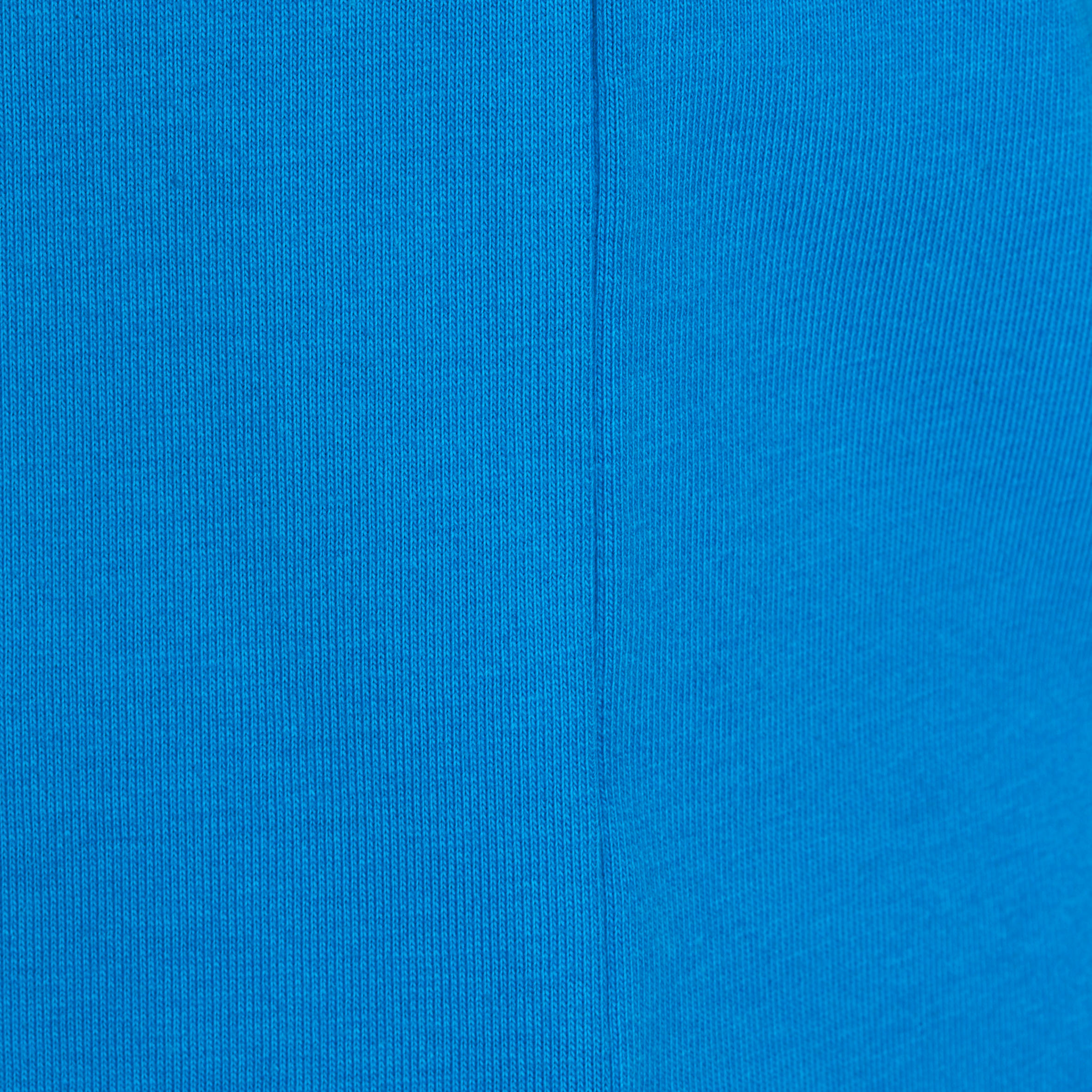 Active Short-Sleeved Regular-Fit Fitness T-Shirt - Light Blue 9/12