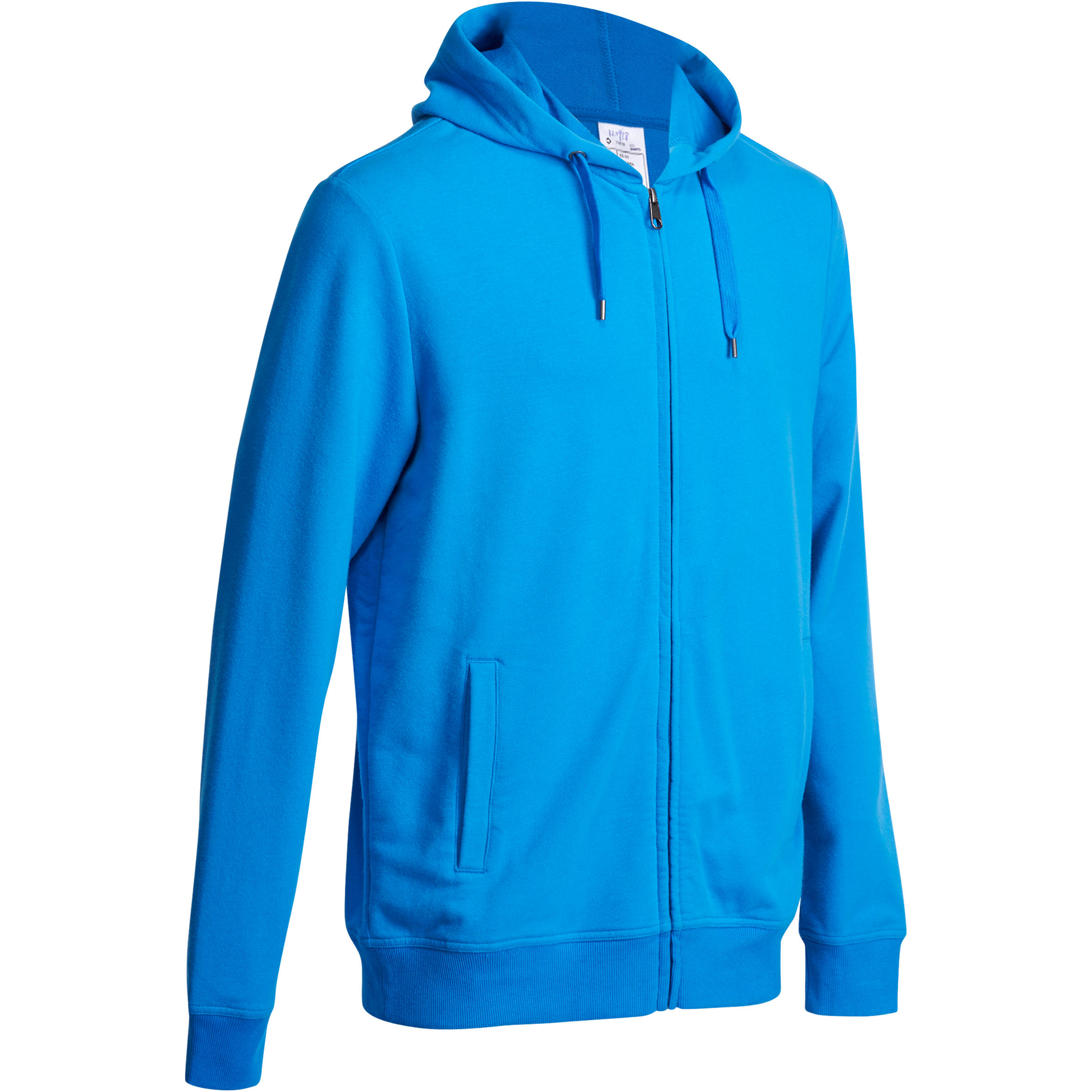 Fitness Hooded Jacket - Light Blue 1/12
