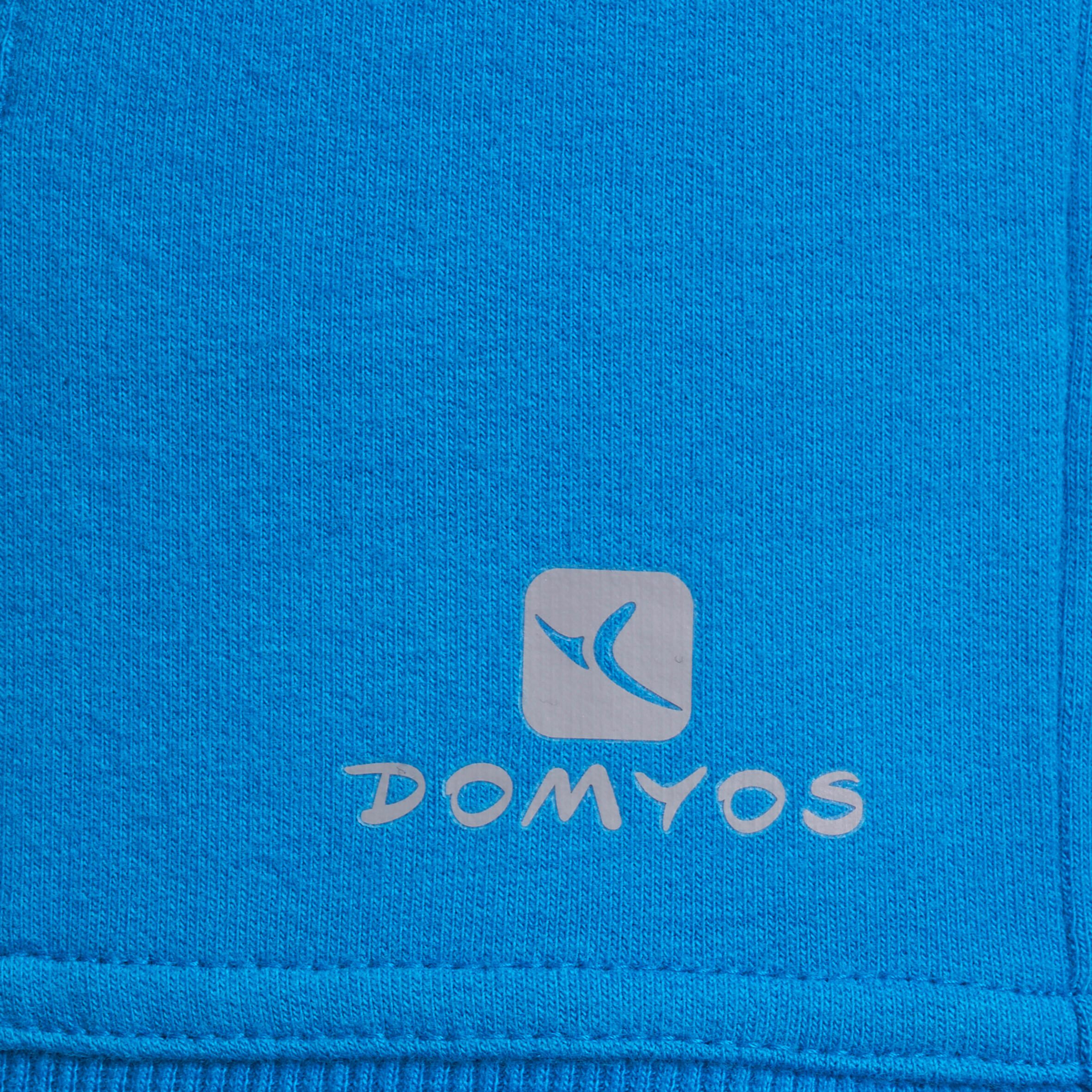 Fitness Hooded Jacket - Light Blue 11/12