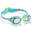 XBASE PRINT swimming goggles size S - Allbuz blue