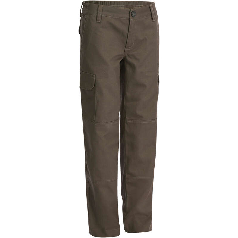 JUNIOR CLOTHING - JUNIOR TROUSERS - GREEN SOLOGNAC