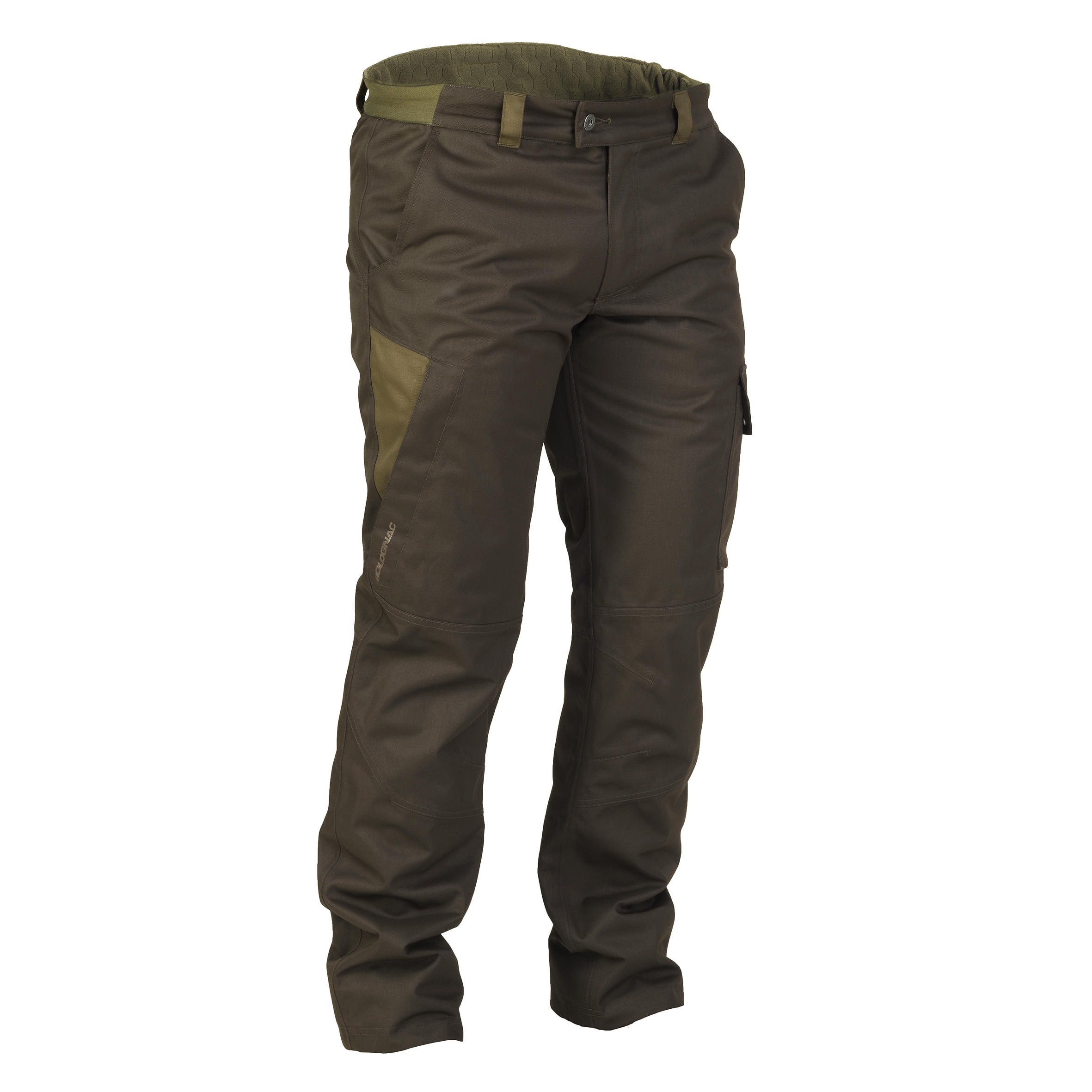 WARM WATERPROOF HUNTING TROUSERS 500 