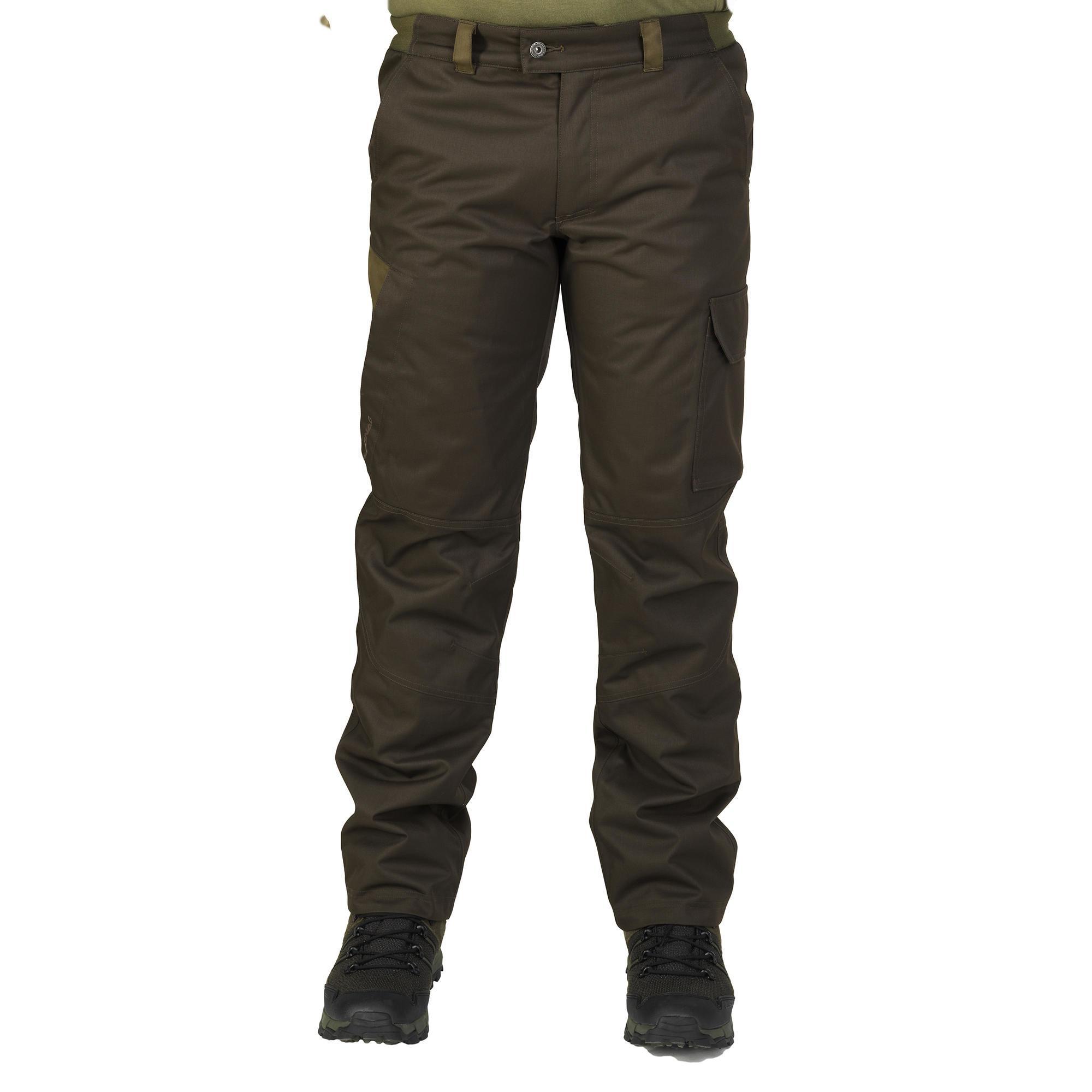 500 WARM BROWN WATERPROOF HUNTING PANTS