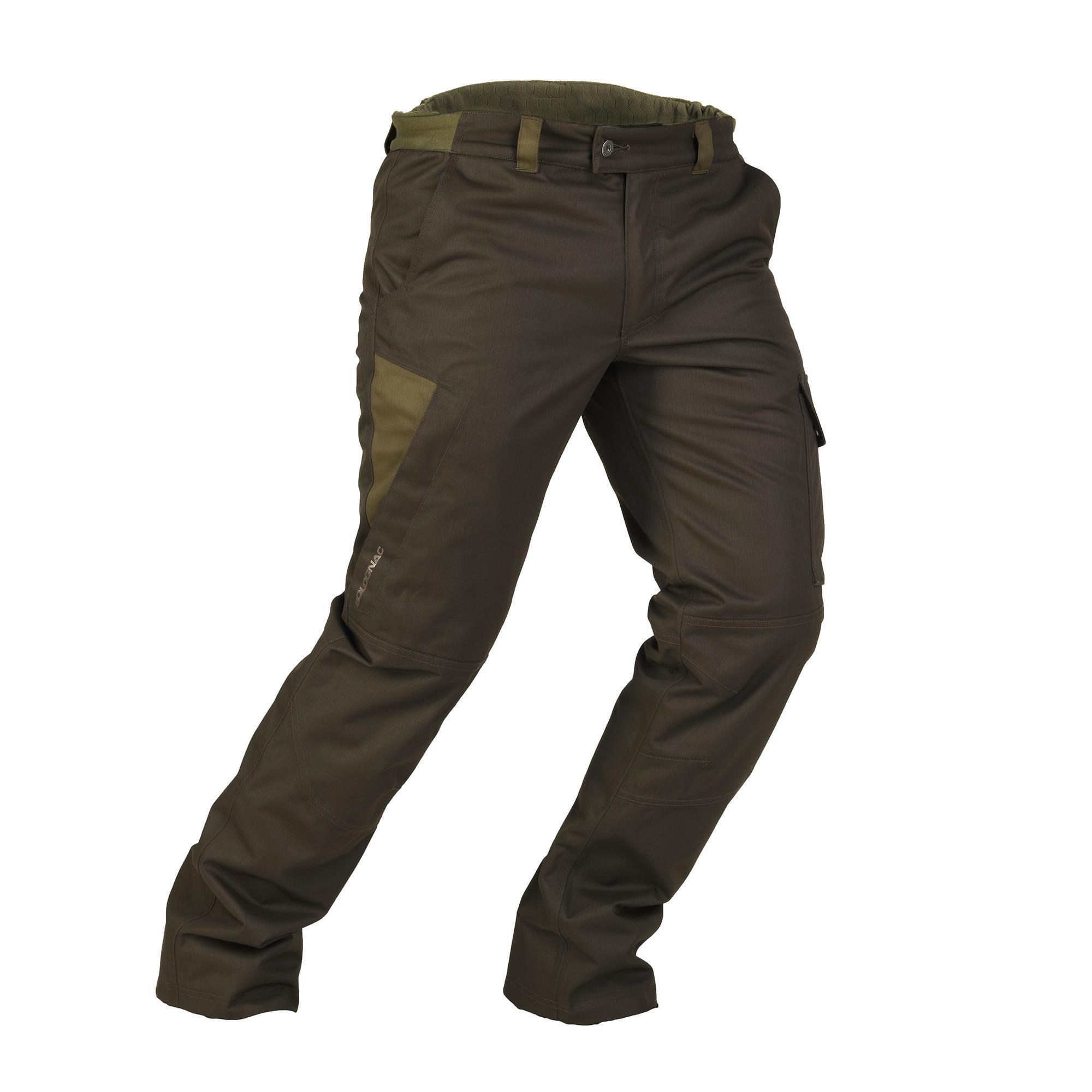 500 WARM BROWN WATERPROOF HUNTING PANTS