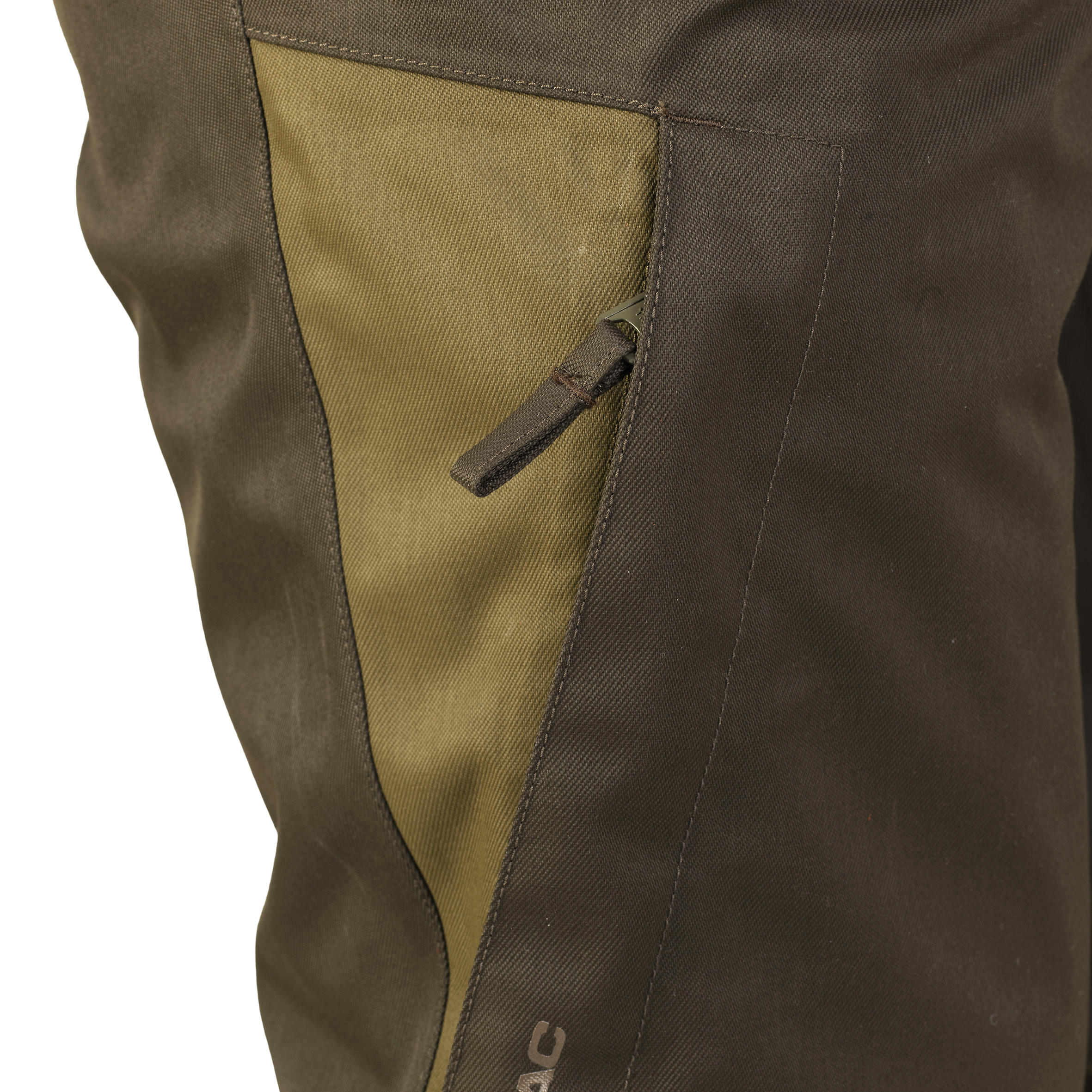 Jagdhose / Regenhose WARM 500 BRAUN 12/13