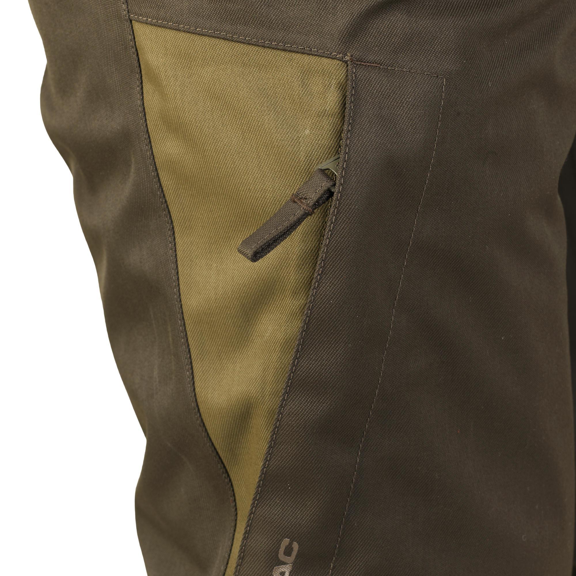 500 WARM BROWN WATERPROOF HUNTING PANTS