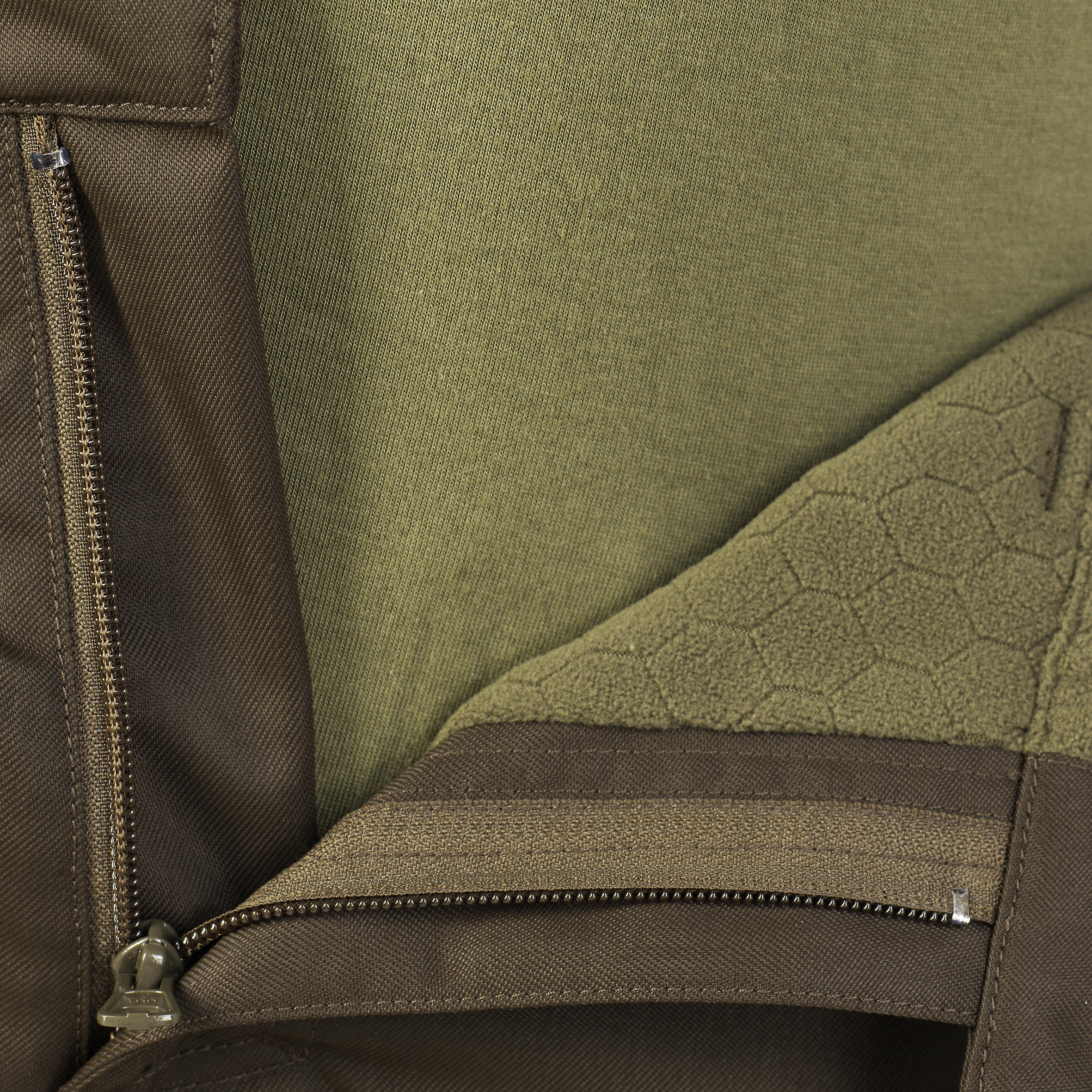Jagdhose / Regenhose WARM 500 BRAUN 11/13