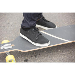 Zapatillas de caña baja skateboard-longboard adulto VULCA 100 negro blanco  - Decathlon