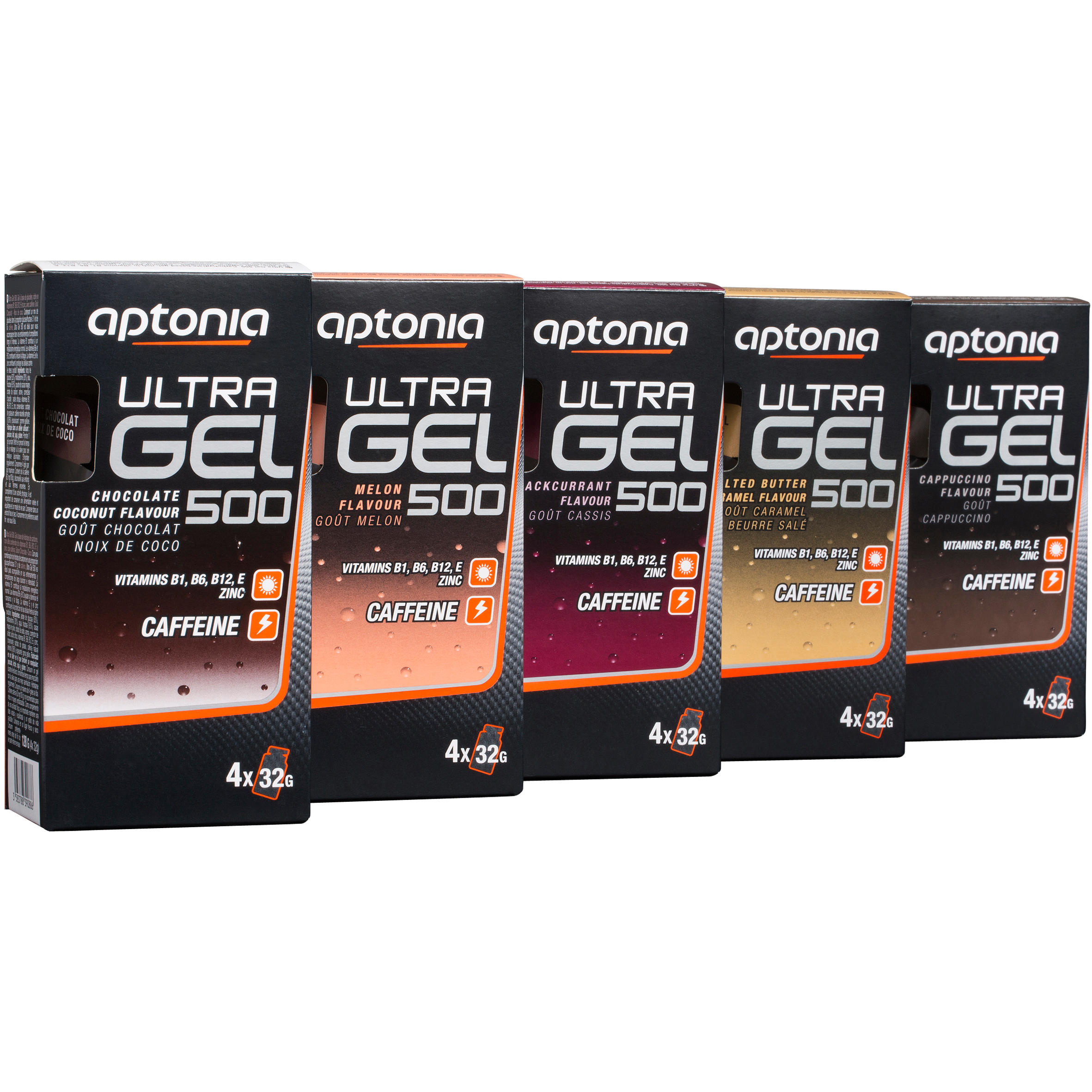 Ultra Gel 500 Energy Gel 4x32g - Chocolate/Coconut APTONIA | Decathlon
