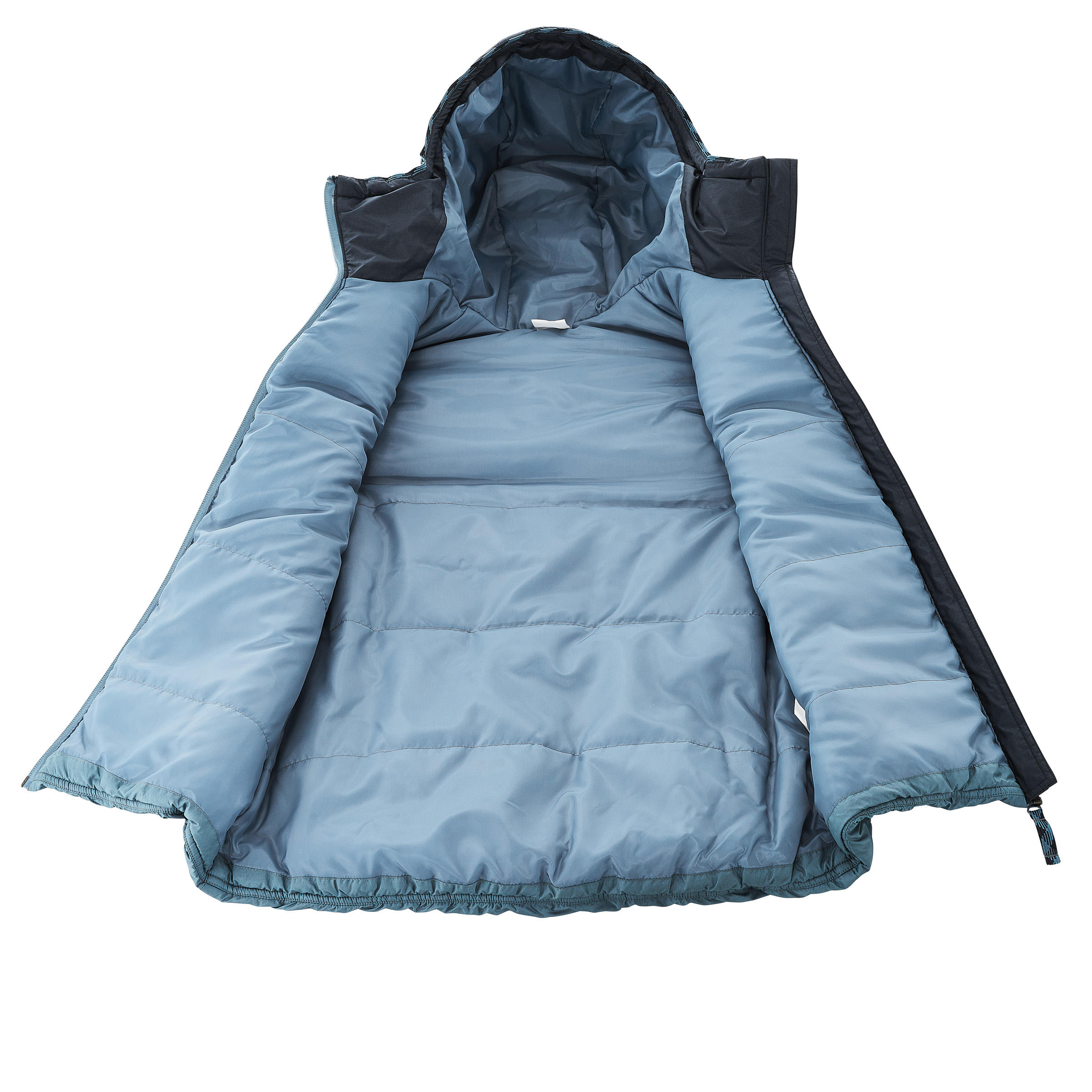 Arpenaz 600 Women's Hiking Gilet (sleeveless quilted jacket) blue 5/13