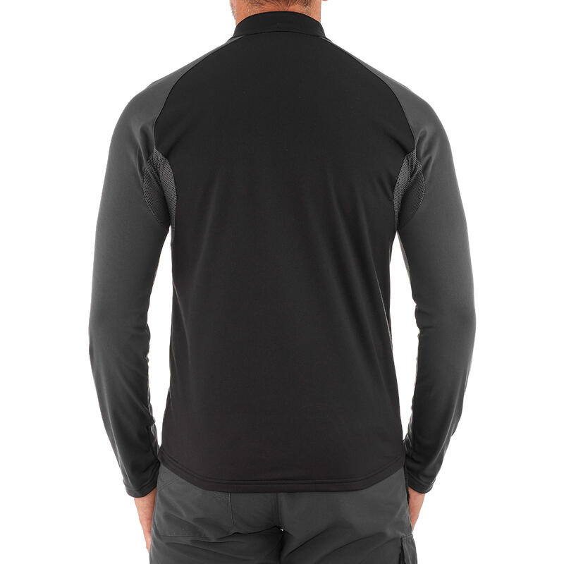 Long-Sleeved Forclaz 100 Warm M T-Shirt - Black