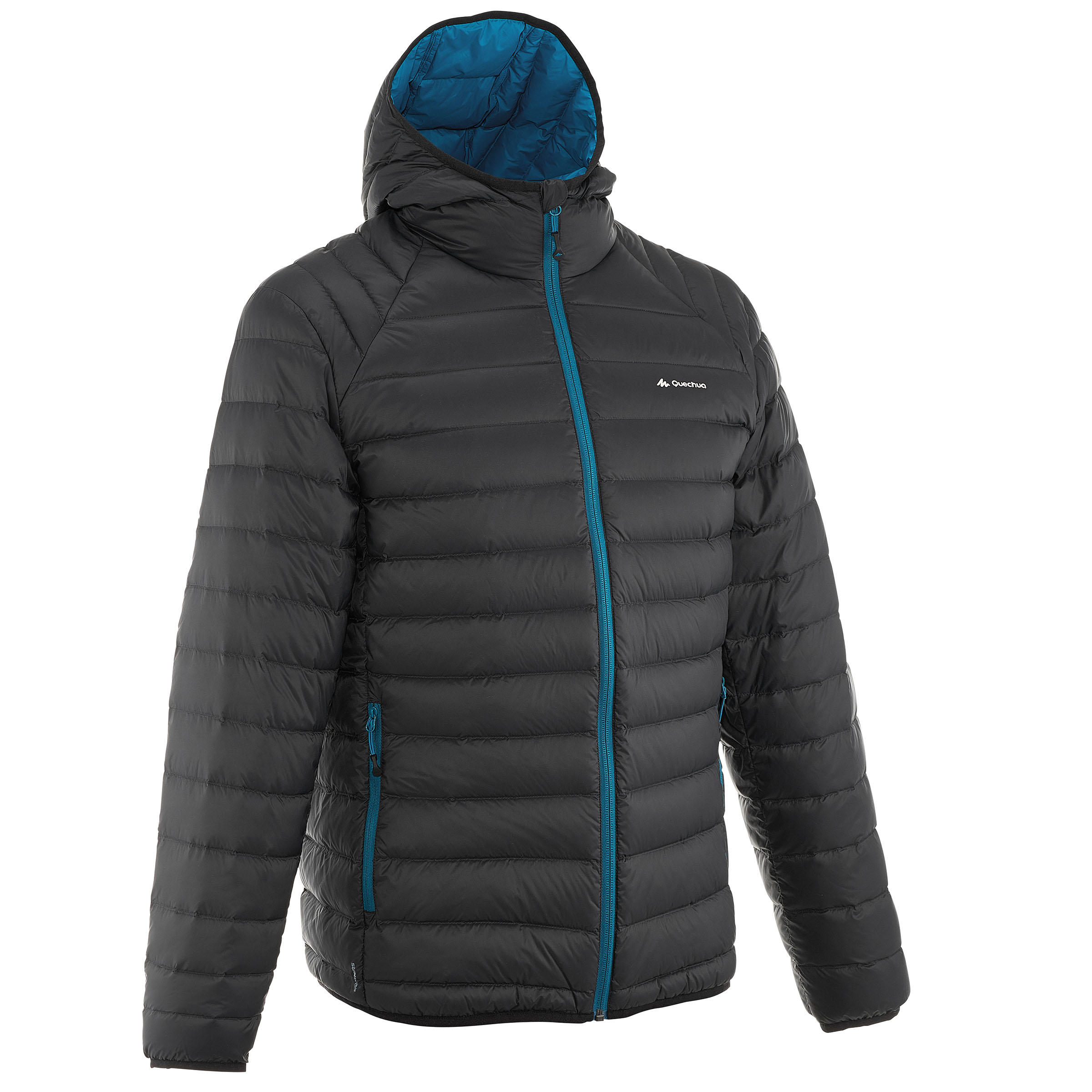 Full Down Men's Hiking Padded Jacket - Black 1/19