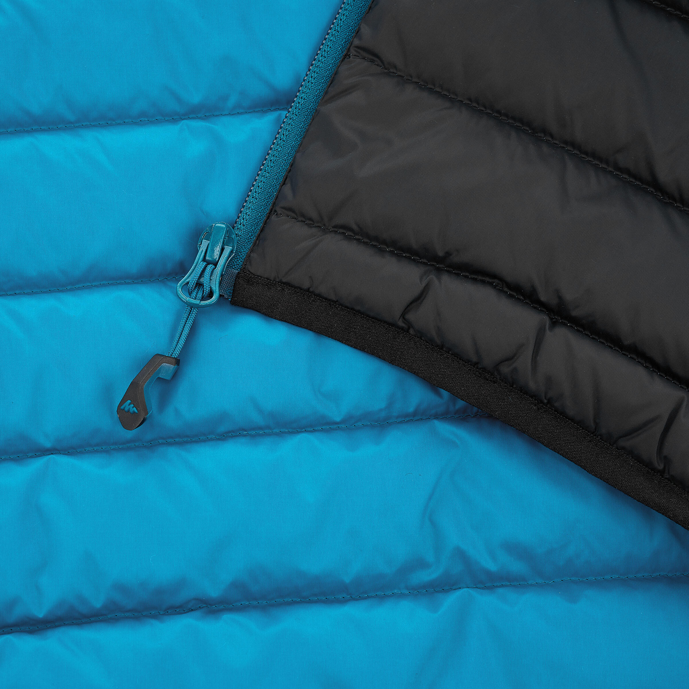 Full Down Men's Hiking Padded Jacket - Black 12/19