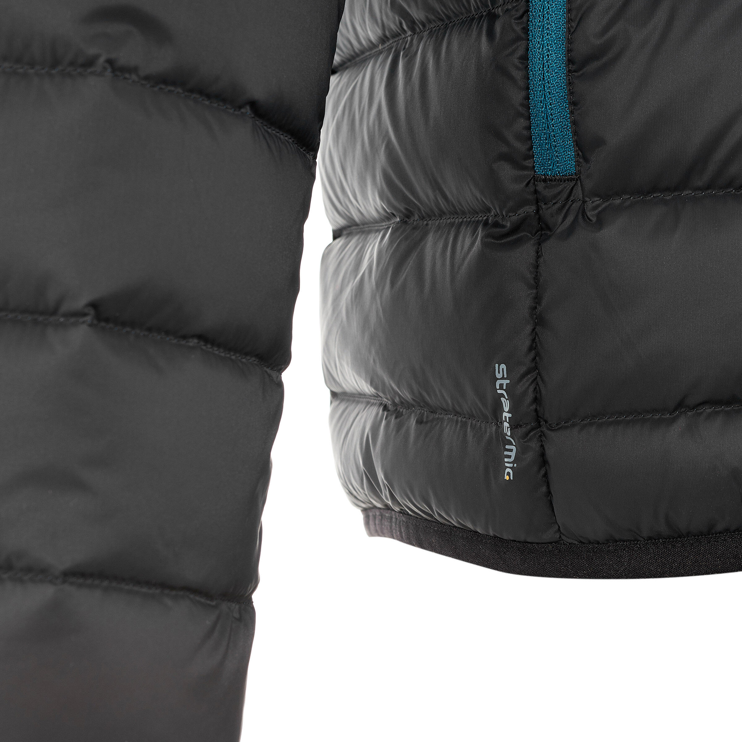 Full Down Men's Hiking Padded Jacket - Black 10/19