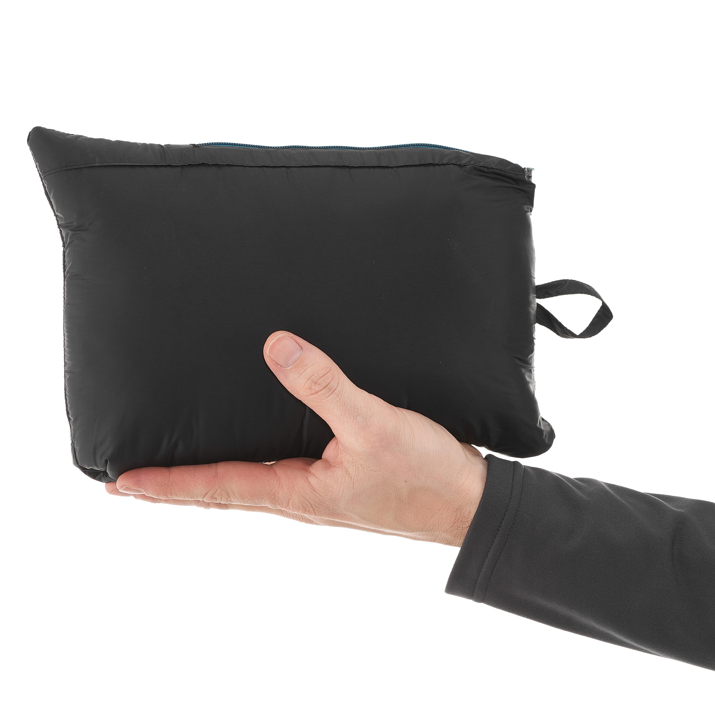 Full Down Men's Hiking Padded Jacket - Black