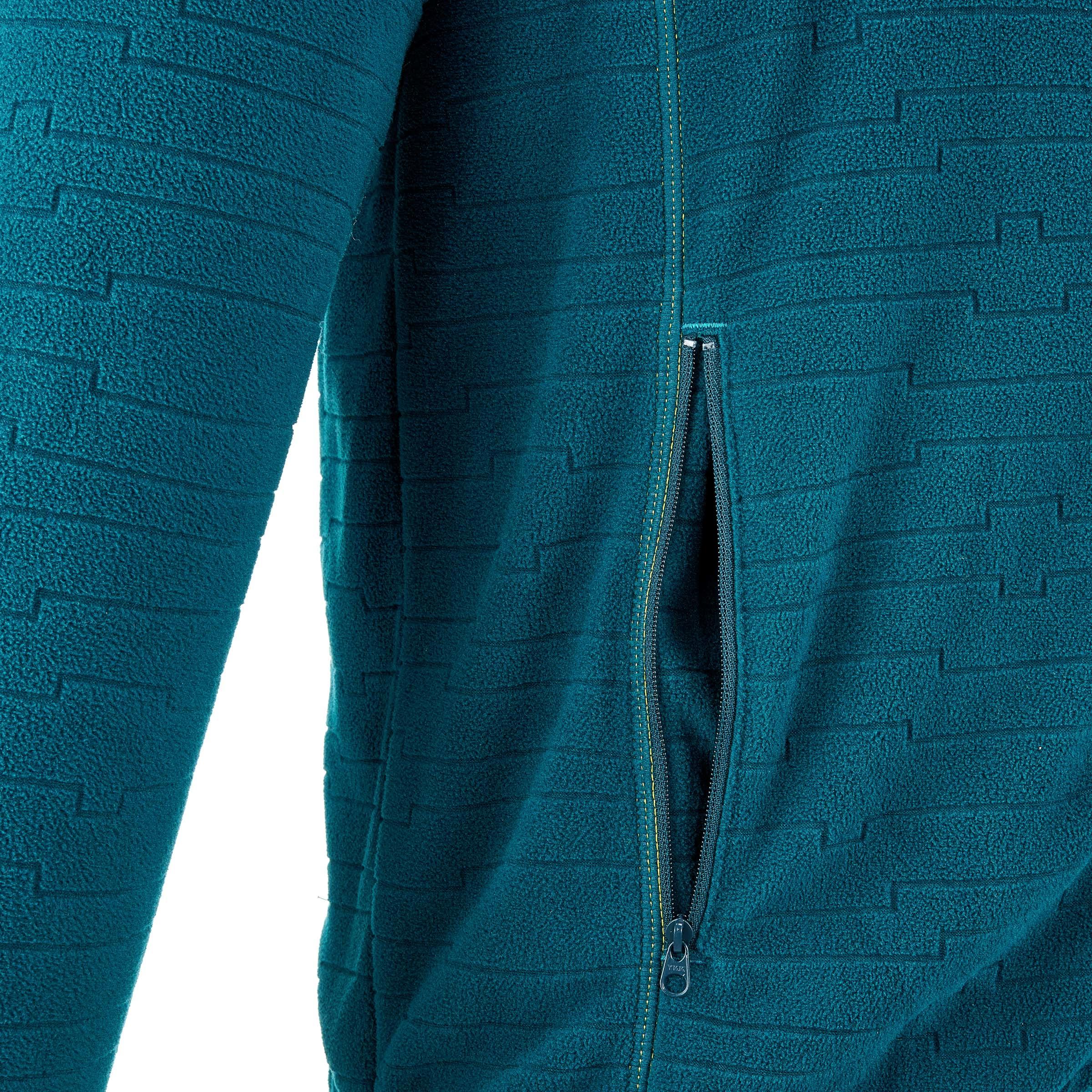 Forclaz 200 Men's Mountain Hiking Fleece Jacket - Emboss Blue 2/14