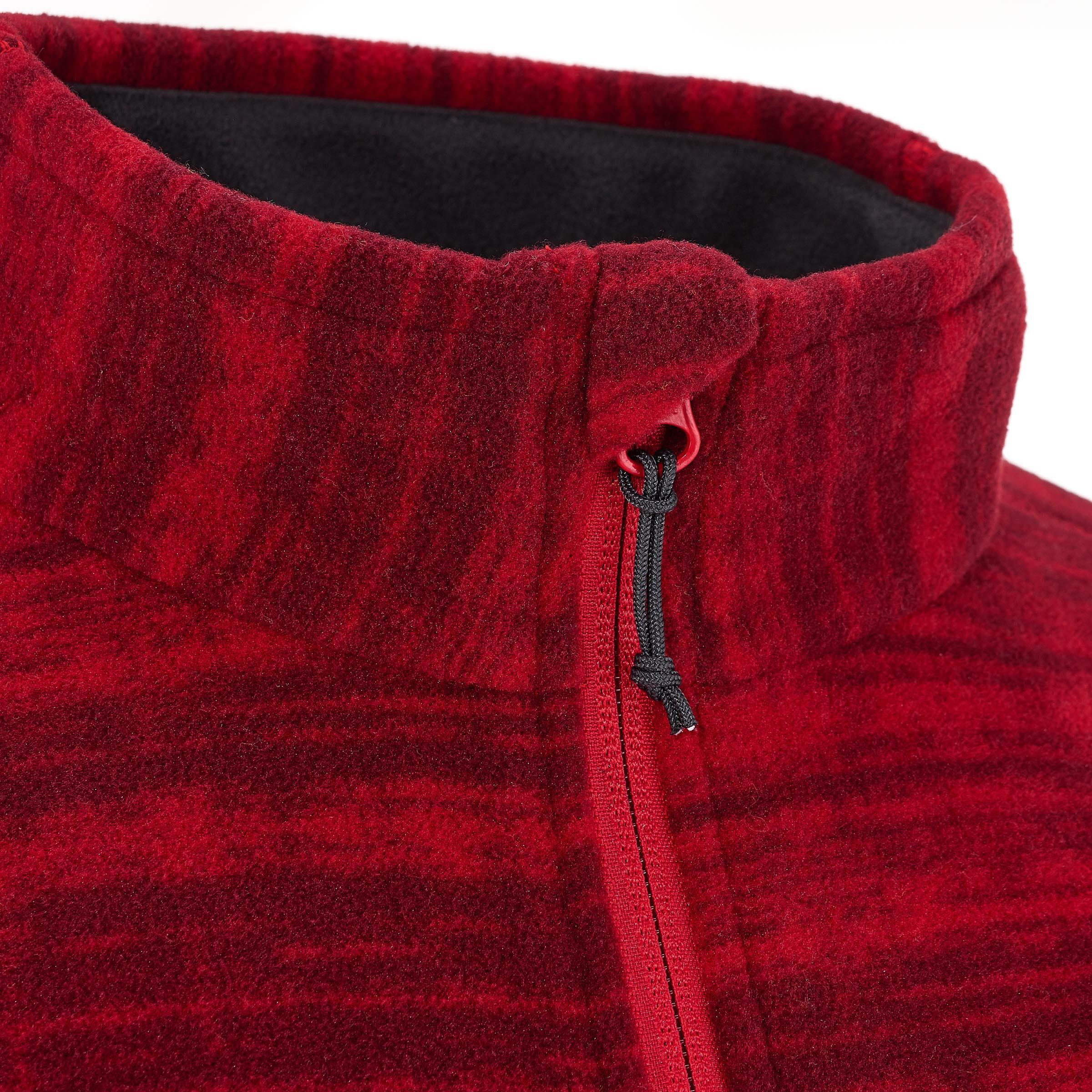 Forclaz 200 Men's Hiking Fleece - Mottled Red 2/12