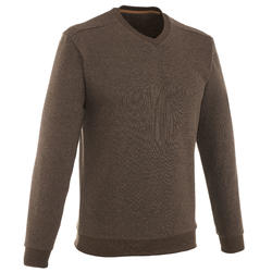 Pull randonnée nature homme NH150 marron