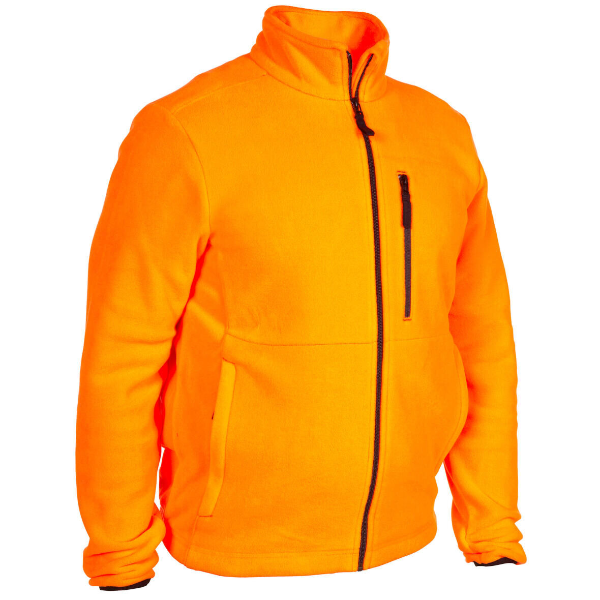 Warmes Fleece in Neonfarbe, hohe Sichtbarkeit, als PSA zertifiziert.