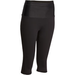 Corsaire effet ventre plat fitness femme noir Shape