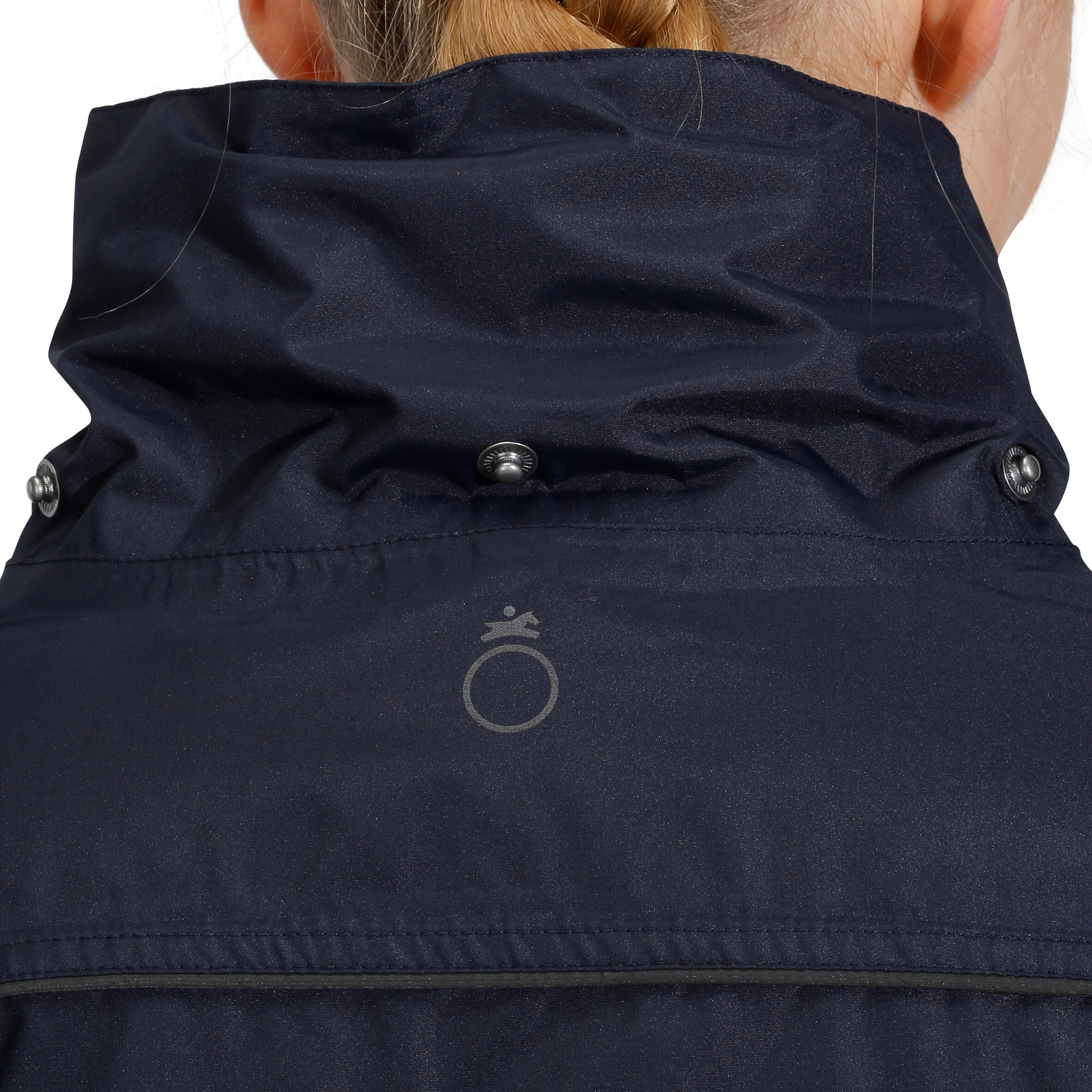 Tosca 1 Women's Horse Riding Warm Waterproof Jacket - Navy Blue 19/23