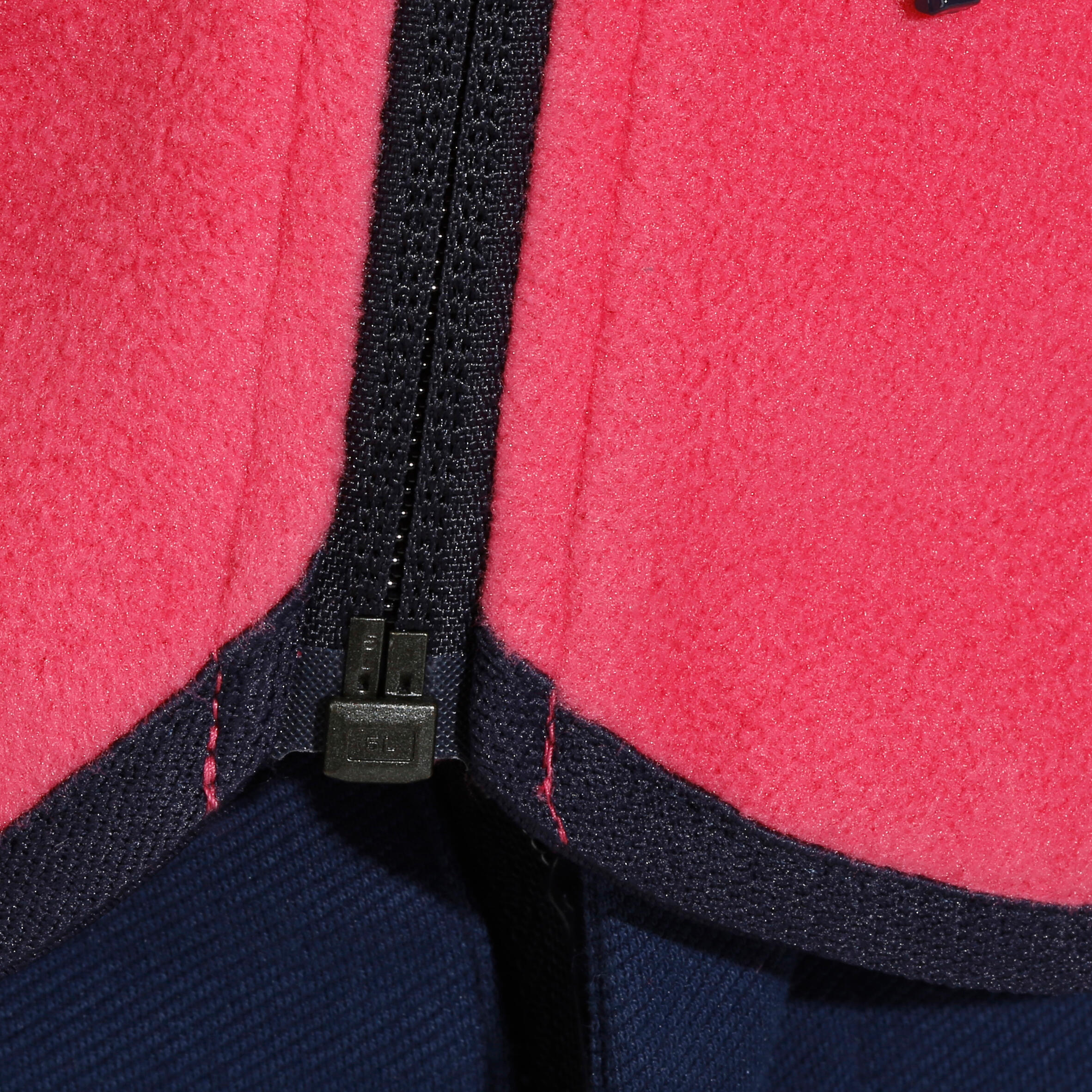 Paddock Girls' Horse Riding Fleece - Fuchsia 10/13