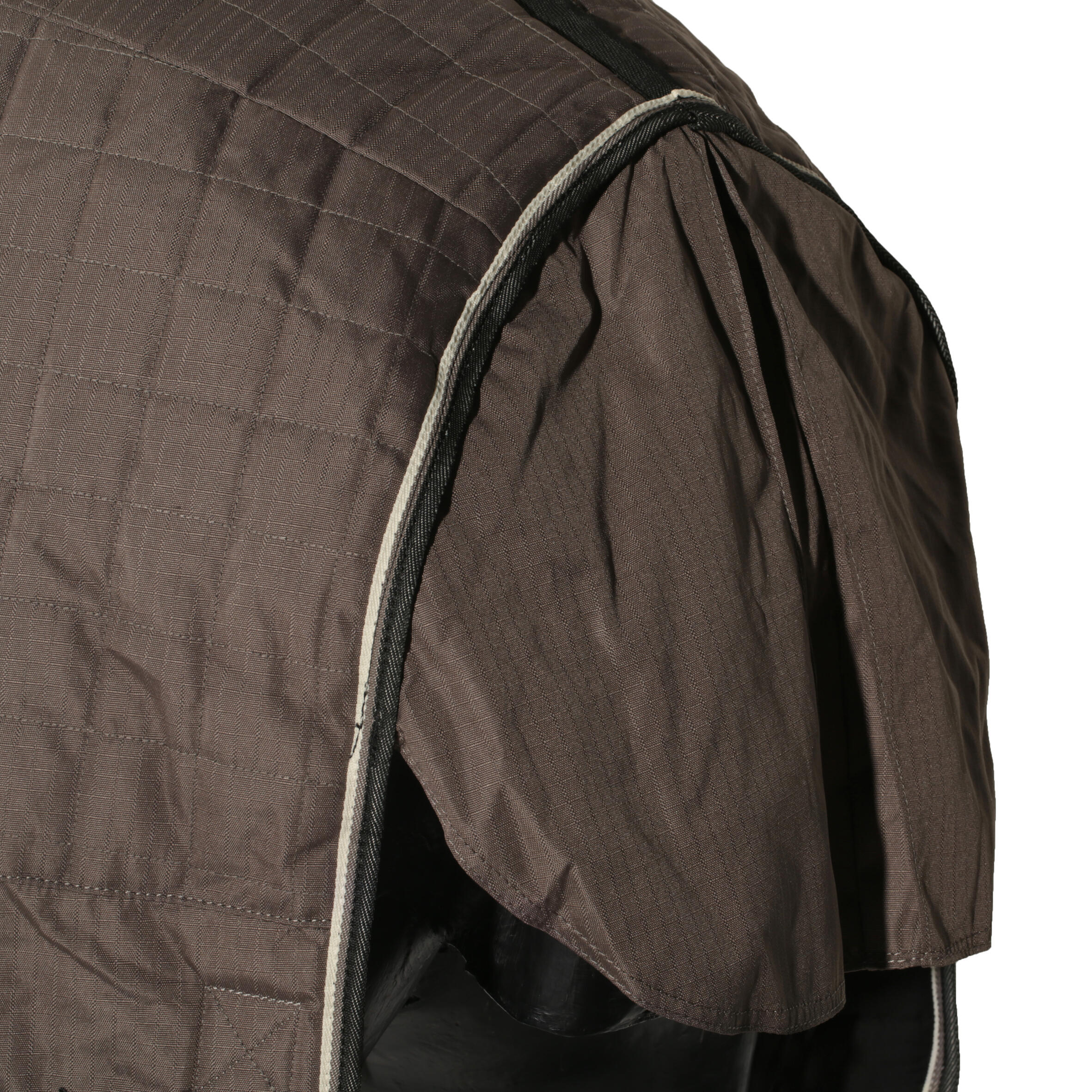 Stable 400 Horse Riding Stable Rug for Horse and Pony - Brown 5/16