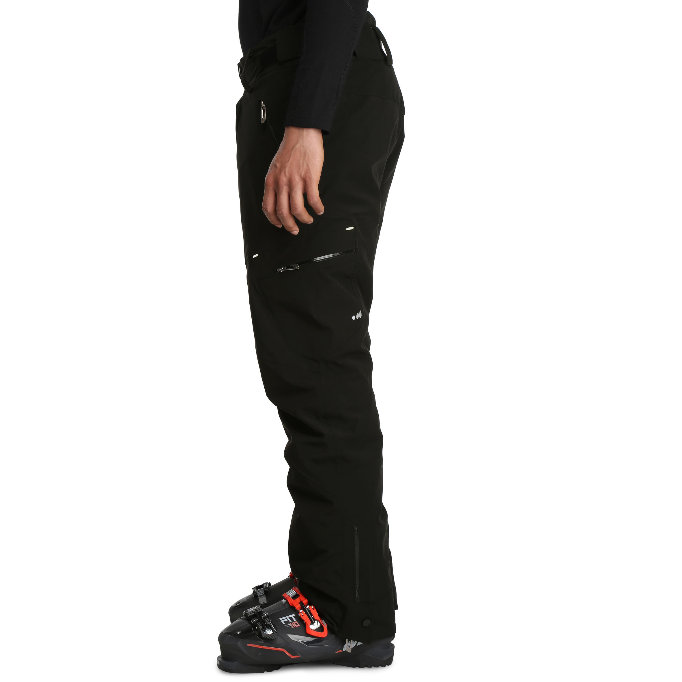 Ski-P PA 900 Men's Downhill Ski Trousers - Black 4/9